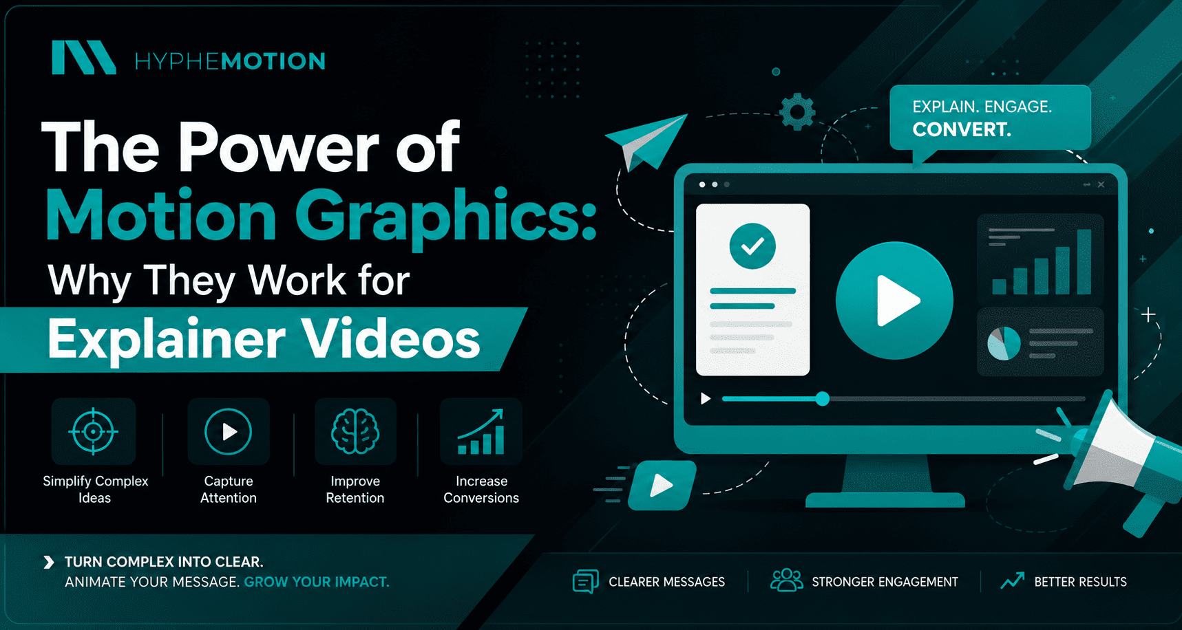 The Power of Motion Graphics: Why They Work for Explainer Videos