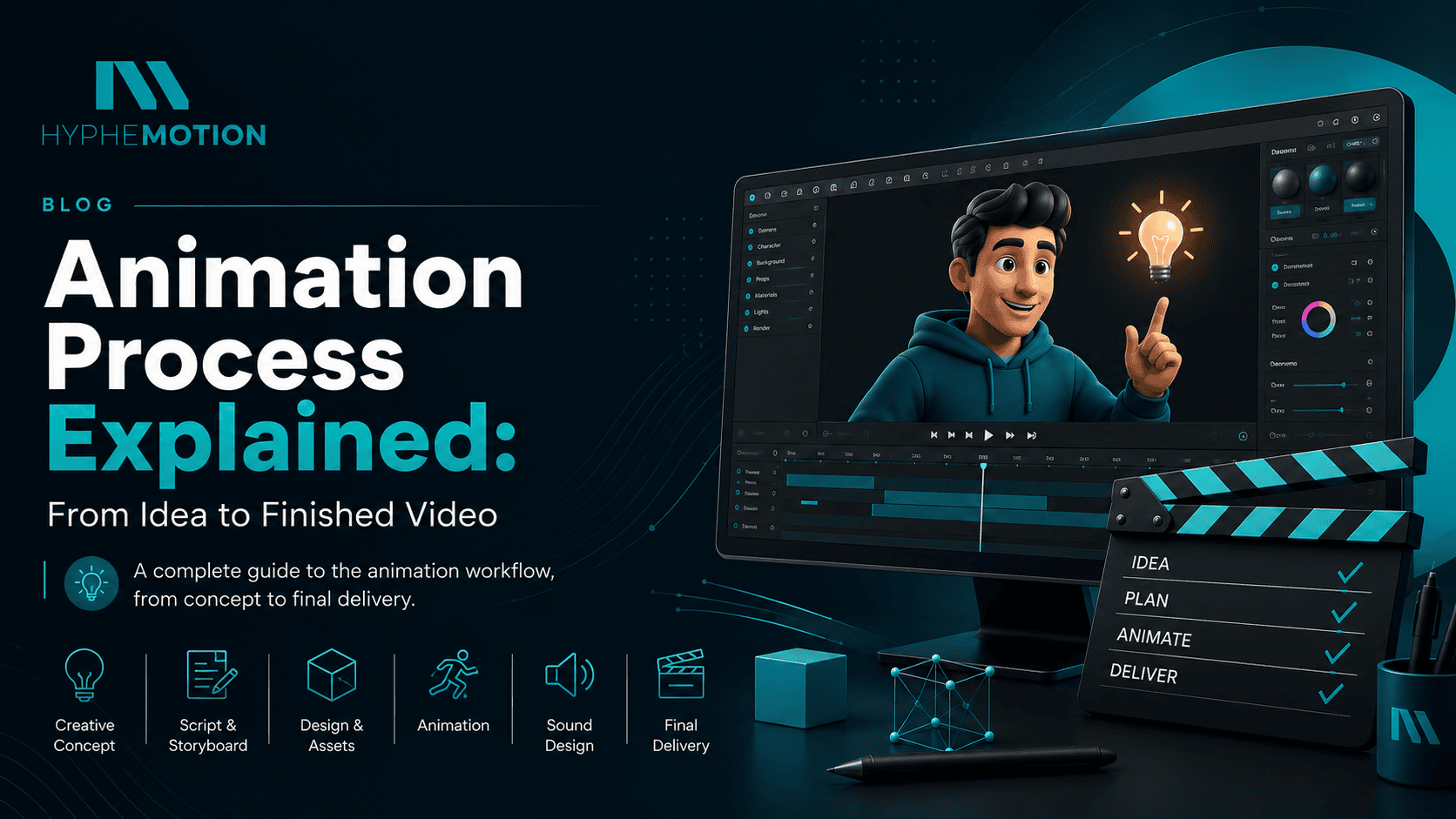Animation Process Explained: From Idea to Finished Video